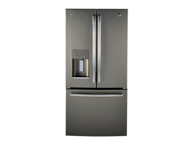 GE Profile Slate French Door Refrigerator (17.5 Cu. Ft.) - PYE18HMLKES