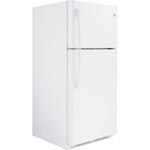 GE White Top-Freezer Refrigerator (18 Cu. Ft.) - GTE18FTLKWW