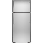 GE Stainless Steel Top-Freezer Refrigerator (18 Cu. Ft.) - GTE18FSLKSS
