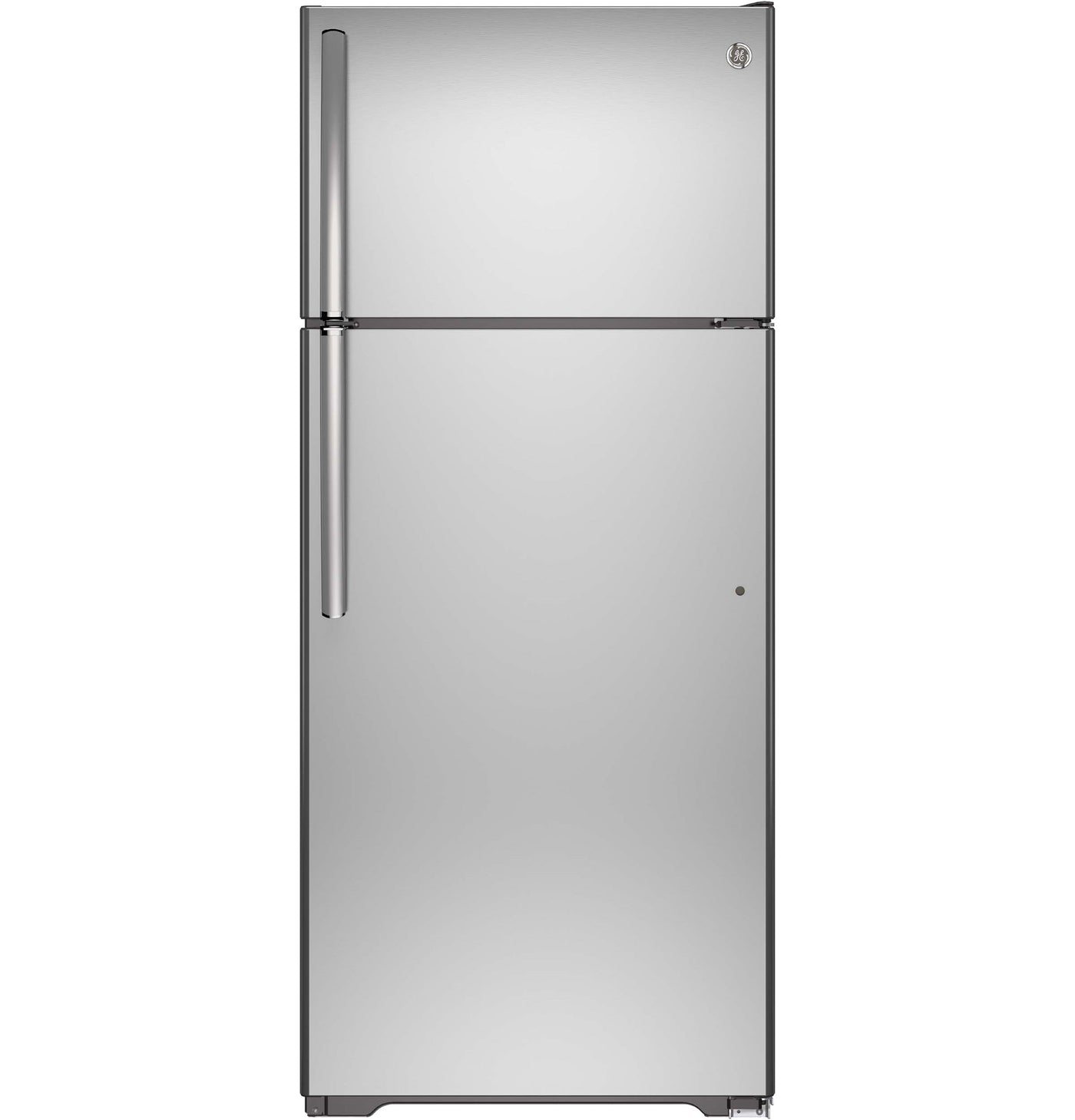 GE Stainless Steel Top-Freezer Refrigerator (18 Cu. Ft.) - GTE18FSLKSS