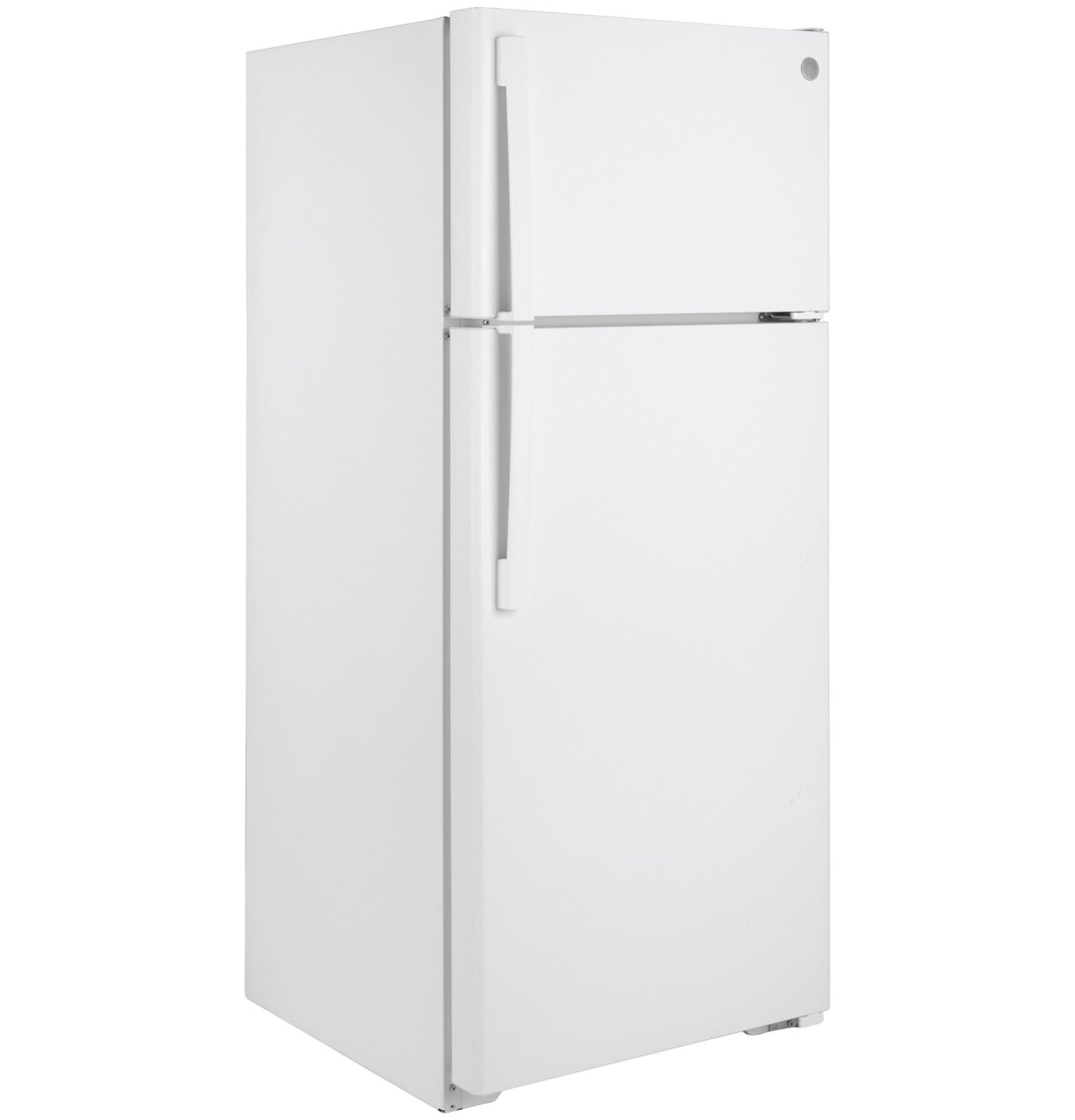 GE 28" 17.5 Cu. Ft. White Top-Freezer Refrigerator - GTE18DTNRWW