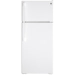 GE White Top Mount Refrigerator (17.5 Cu.Ft.) - GTE18DTNRWW