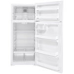 GE White Top Mount Refrigerator (17.5 Cu.Ft.) - GTE18DTNRWW