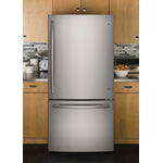 GE Fingerprint Resistant Stainless 30" Bottom-Mount Refrigerator (20.9 cu ft)- GDE21DYRKFS