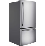 GE 30" 20.9 Cu. Ft. Fingerprint Resistant Stainless Bottom-Freezer Refrigerator - GDE21DYRKFS