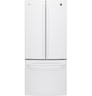 GE Profile Series White French Door Refrigerator (20.8 Cu. Ft) - PNE21NGLKWW