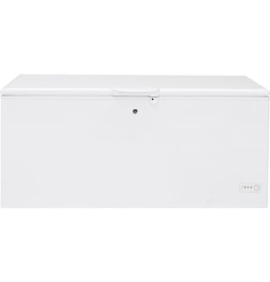 GE White Manual Defrost Chest Freezer (21.7 Cu. Ft.) - FCM22DLWW