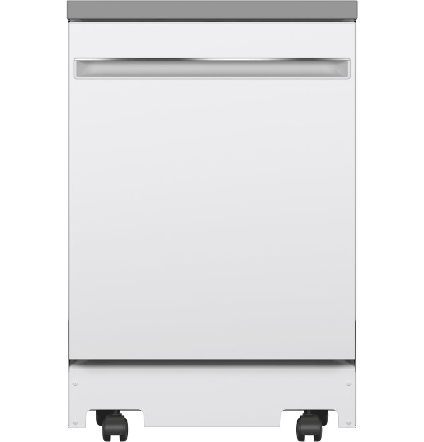GE White Portable 24" Dishwasher GPT225SGLWW Leon's