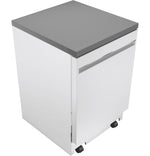 GE White Portable 24" Dishwasher- GPT225SGLWW