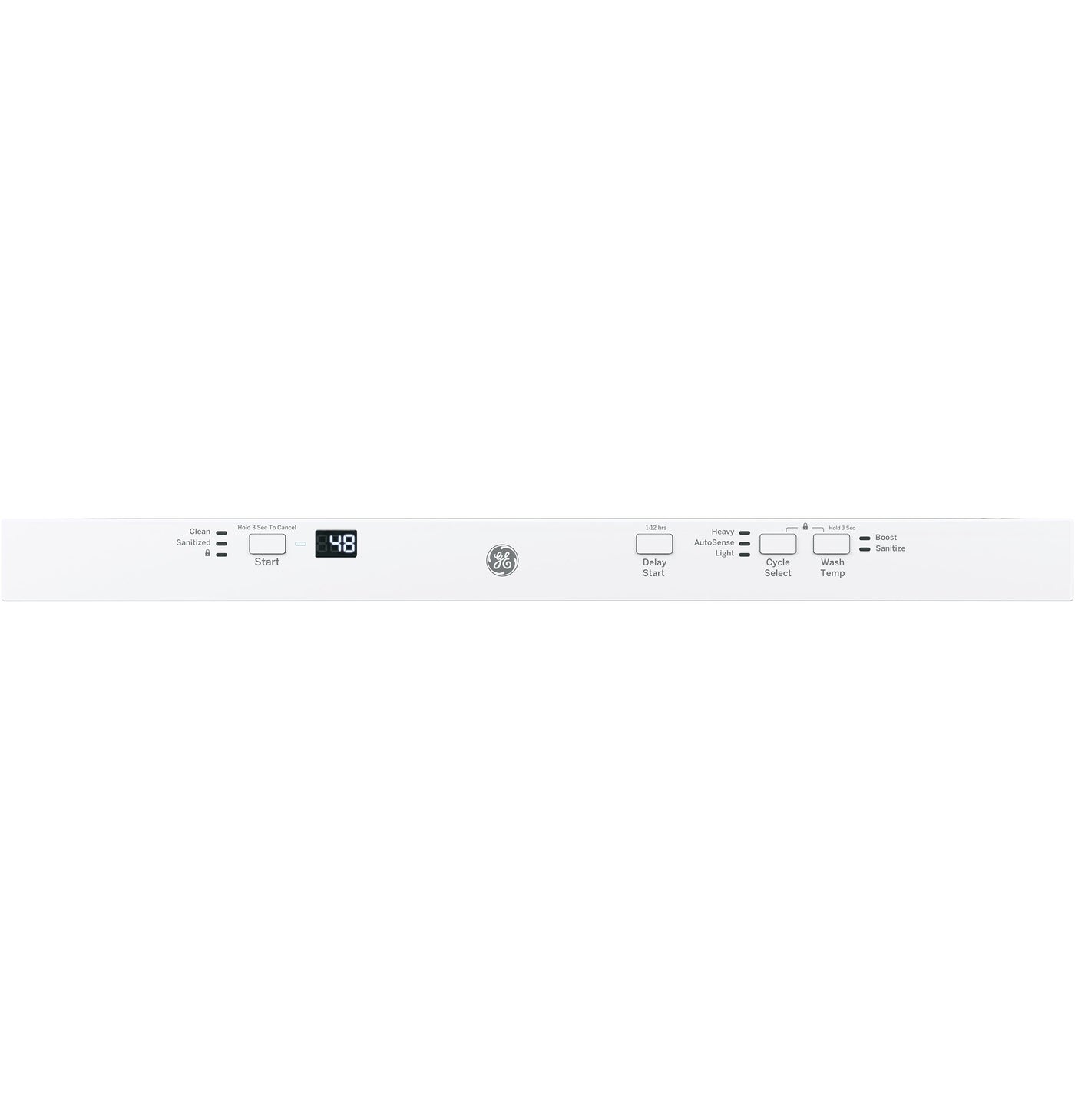GE White 24" Dishwasher- GDT225SGLWW