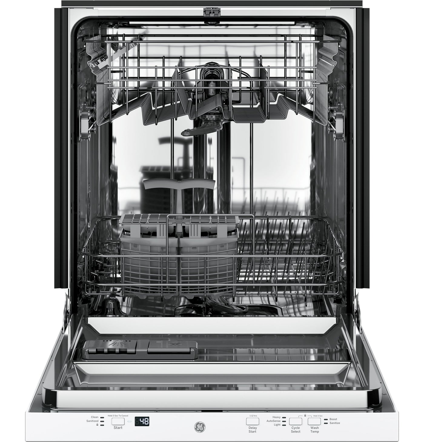 GE White 24" Dishwasher- GDT225SGLWW