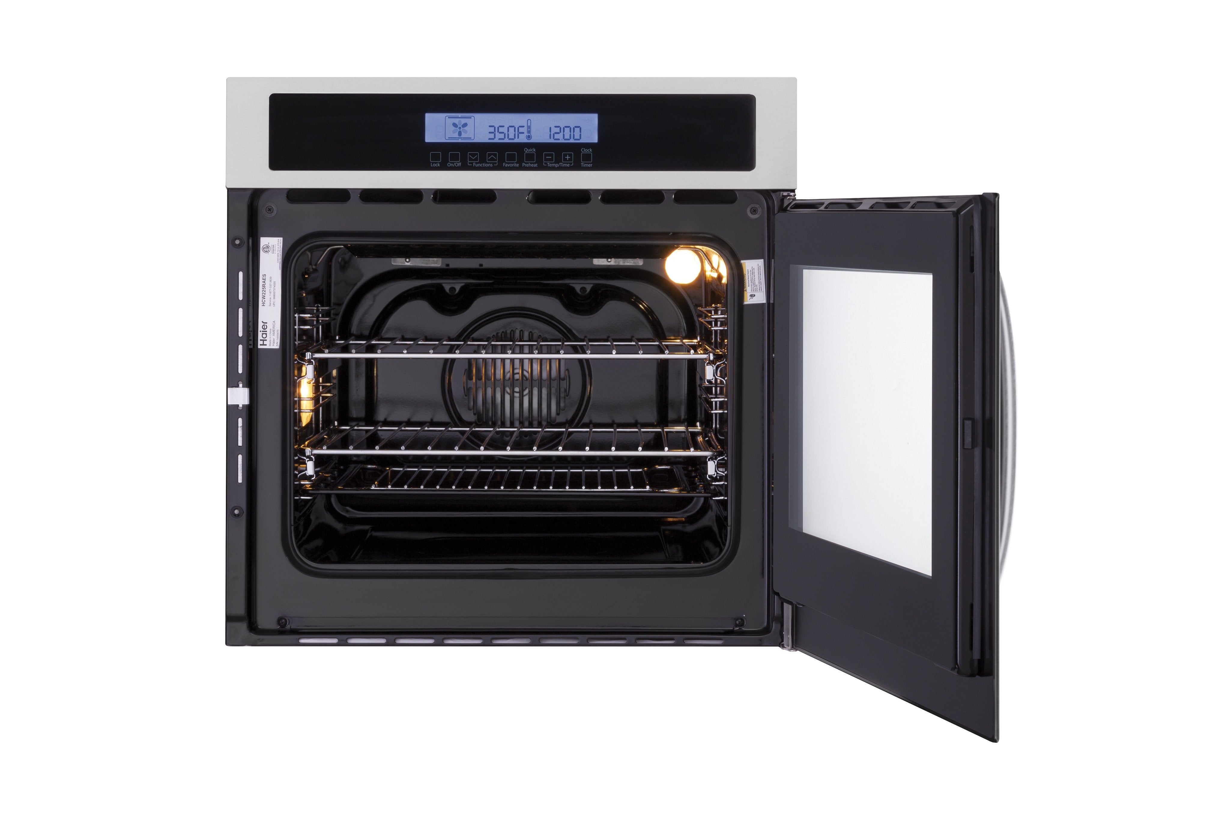 Haier Stainless Steel 24" Convection Wall Oven - HCW225RAES