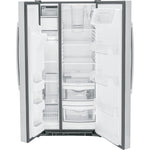 GE Fingerprint Stainless Steel 33" Side-by-Side Refrigerator (23 Cu. Ft.)- GSS23GYPFS