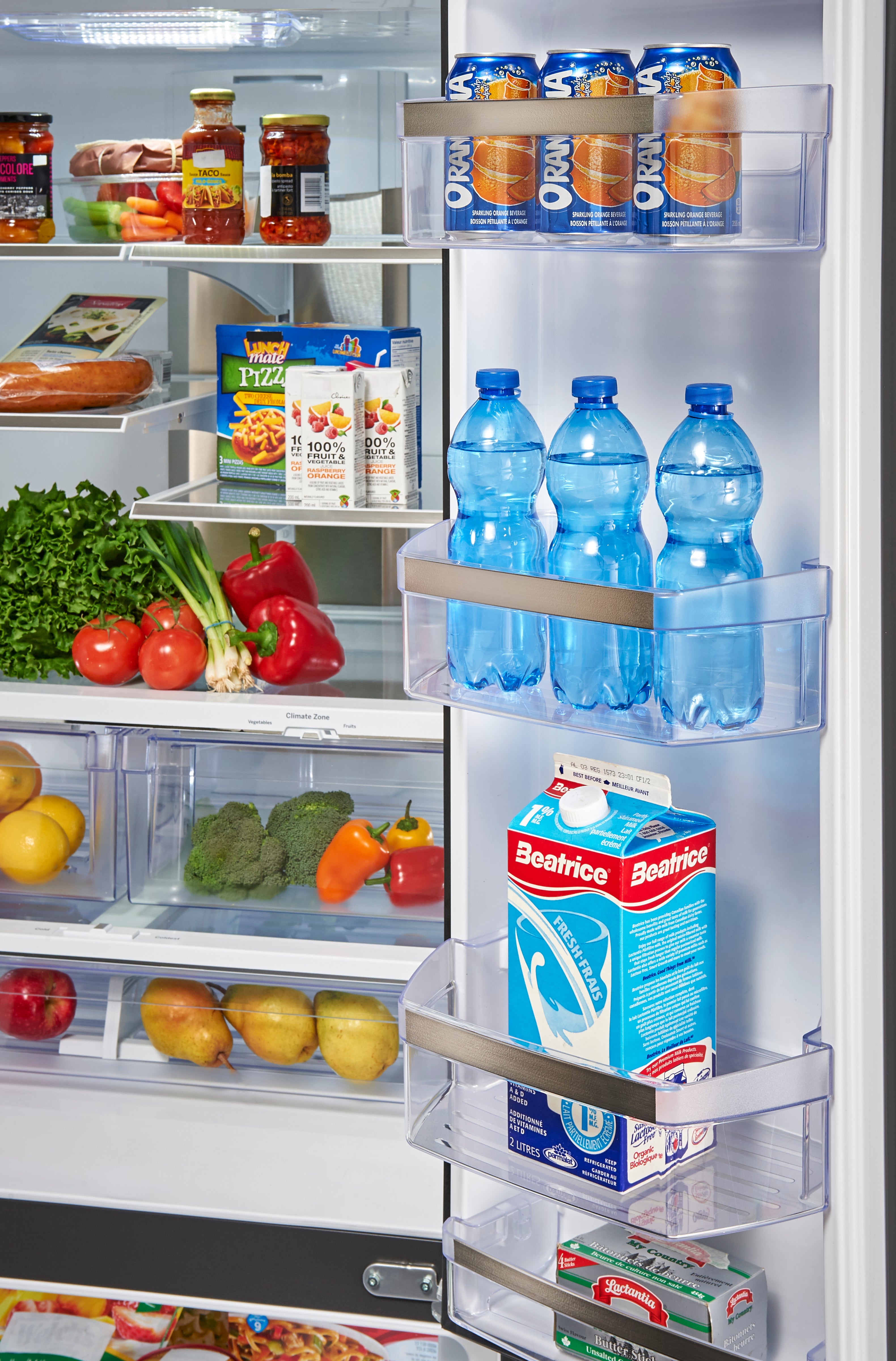 GE Profile Slate French Door Refrigerator (23.8 Cu. Ft.) - PFE24HMLKES