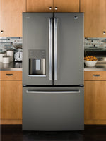 GE Profile Slate French Door Refrigerator (23.8 Cu. Ft.) - PFE24HMLKES