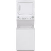 GE White Unitized Gas Laundry Centre - GUD24GSSMWW