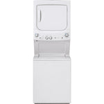 GE White Unitized Gas Laundry Centre - GUD24GSSMWW