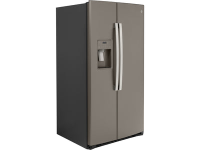 GE Slate Side-By-Side Refrigerator (25.1 Cu.Ft) - GSS25IMNES