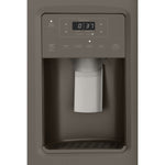 GE Slate Side-By-Side Refrigerator (25.1 Cu.Ft) - GSS25IMNES
