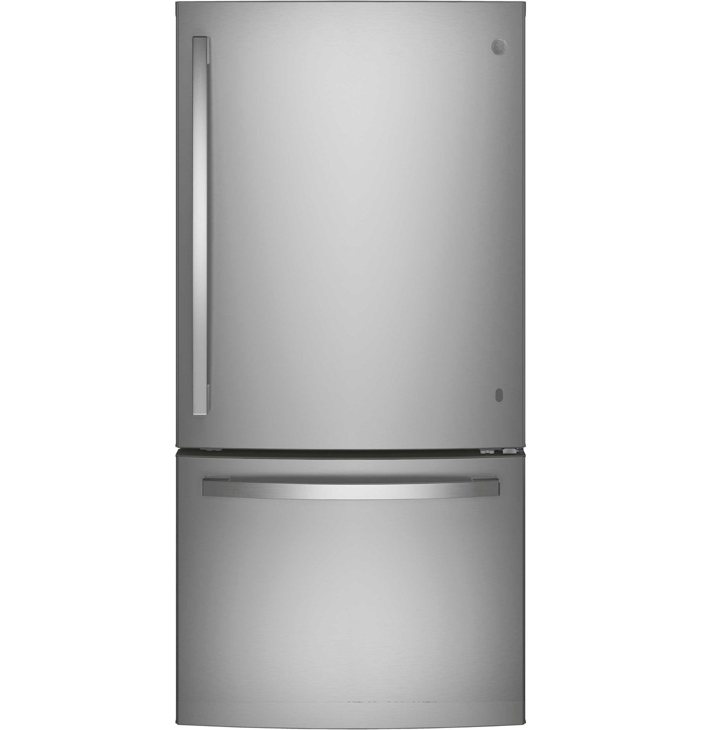 GE Fingerprint Resistant Stainless 33" Bottom-Mount Refrigerator (24.9 cu ft)- GDE25EYKFS