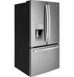 GE 35.75" 25.6 Cu. Ft. Fingerprint Resistant Stainlees Steel French Door Refrigerator - GFE26JYMFS