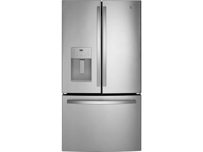 GE Fingerprint Resistant Stainlees Steel French-Door Refrigerator (25.6 Cu Ft.) - GFE26JYMFS