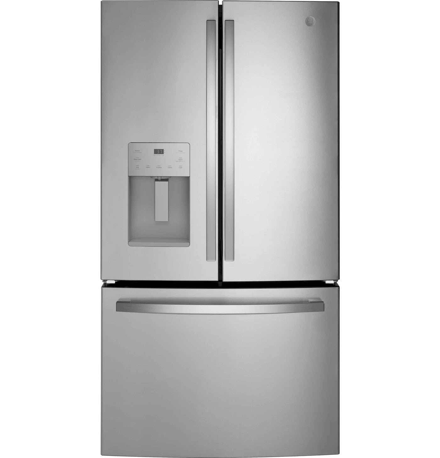 GE Fingerprint Resistant Stainlees Steel French-Door Refrigerator (25.6 Cu Ft.) - GFE26JYMFS