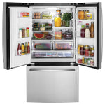 GE Fingerprint Resistant Stainlees Steel French-Door Refrigerator (25.6 Cu Ft.) - GFE26JYMFS