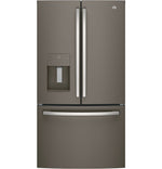GE 35.75" 25.6 Cu. Ft. Slate French Door Refrigerator - GFE26JMMES