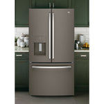 GE Slate French Door Refrigerator (25.6 Cu. Ft.) - GFE26JMMES