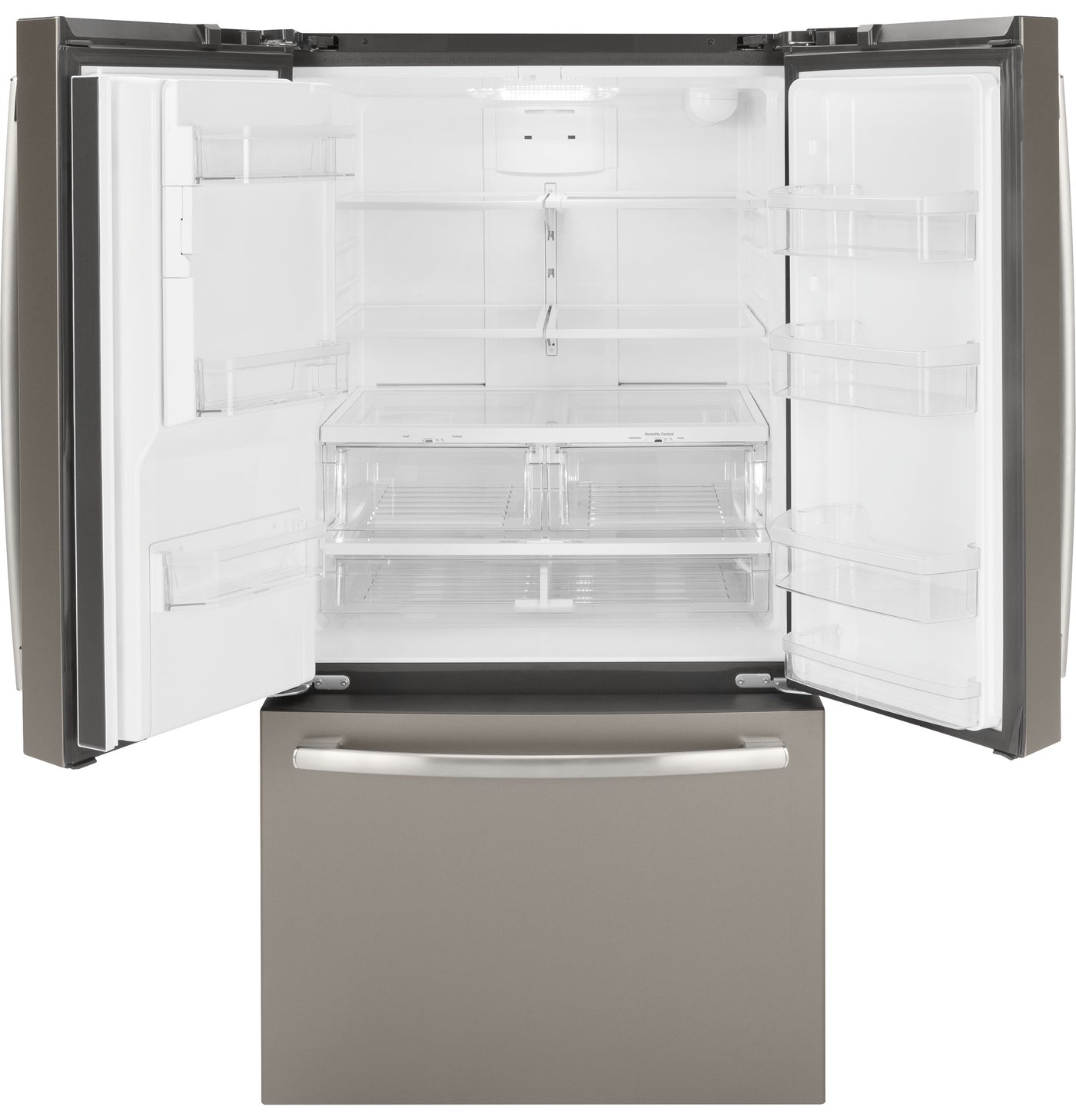 GE Slate French Door Refrigerator (25.6 Cu. Ft.) - GFE26JMMES