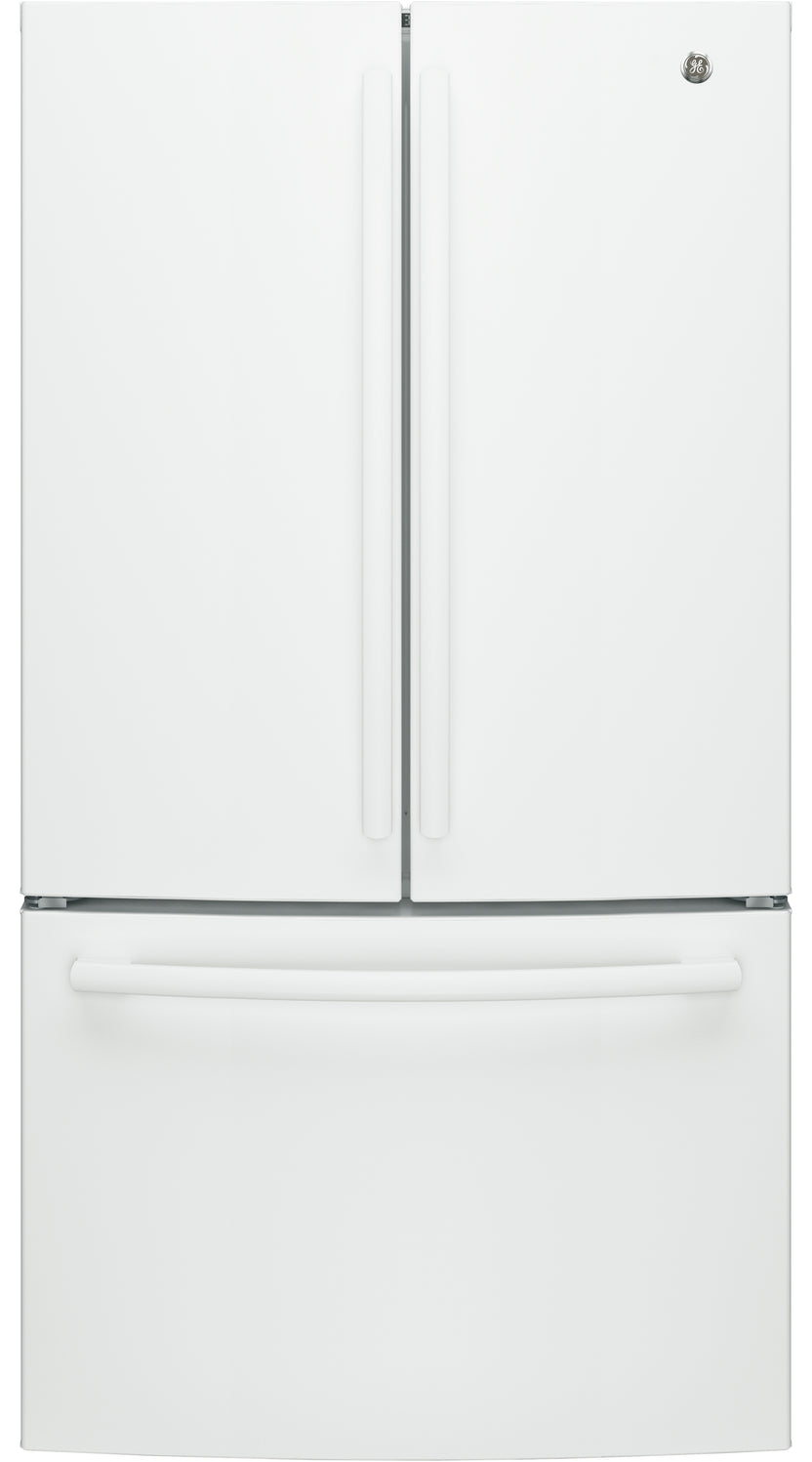 GE White French Door Refrigerator (27 Cu. Ft) GNE27JGMWW Leon's