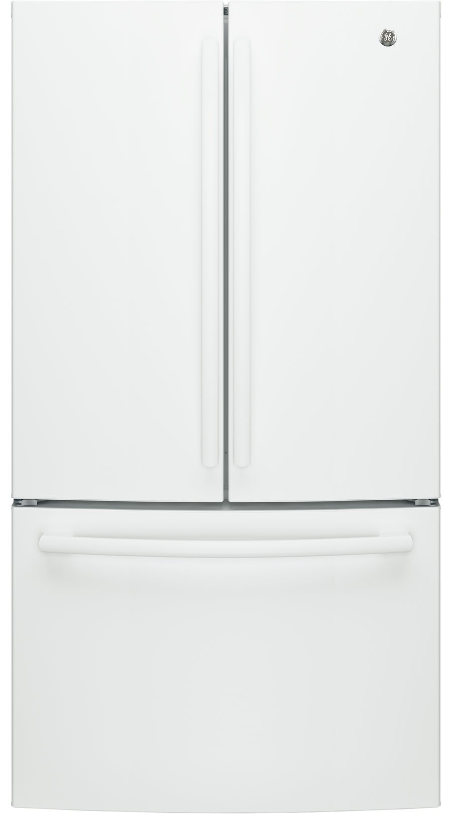 GE 36" 27 Cu. Ft. White French Door Refrigerator - GNE27JGMWW
