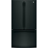 GE Black French Door Refrigerator (27 Cu. Ft.) - GNE27JGMBB