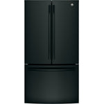 GE Black French Door Refrigerator (27 Cu. Ft.) - GNE27JGMBB