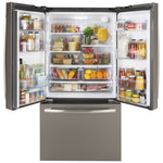GE Slate French Door Refrigerator (27 Cu. Ft.) - GNE27JMMES