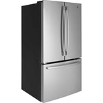 GE Fingerprint Resistant Stainlees Steel French-Door Refrigerator (26.7 Cu. Ft.) - GNE27JYMFS