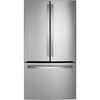 GE Fingerprint Resistant Stainlees Steel French-Door Refrigerator (26.7 Cu. Ft.) - GNE27JYMFS