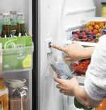 GE 35.75" 26.7 Cu. Ft. Fingerprint Resistant Stainlees Steel French Door Refrigerator - GNE27JYMFS