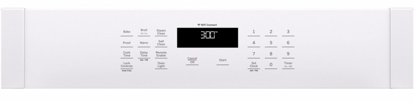 GE White Single Wall Oven (4.3 Cu.Ft.) - JKS3000DNWW