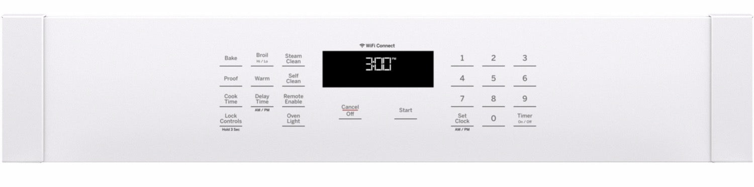 GE White Single Wall Oven (4.3 Cu.Ft.) - JKS3000DNWW
