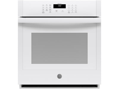 GE White Single Wall Oven (4.3 Cu.Ft.) - JKS3000DNWW