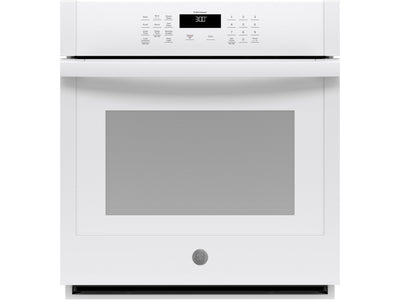 GE White Single Wall Oven (4.3 Cu.Ft.) - JKS3000DNWW