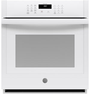 GE White Single Wall Oven (4.3 Cu.Ft.) - JKS3000DNWW