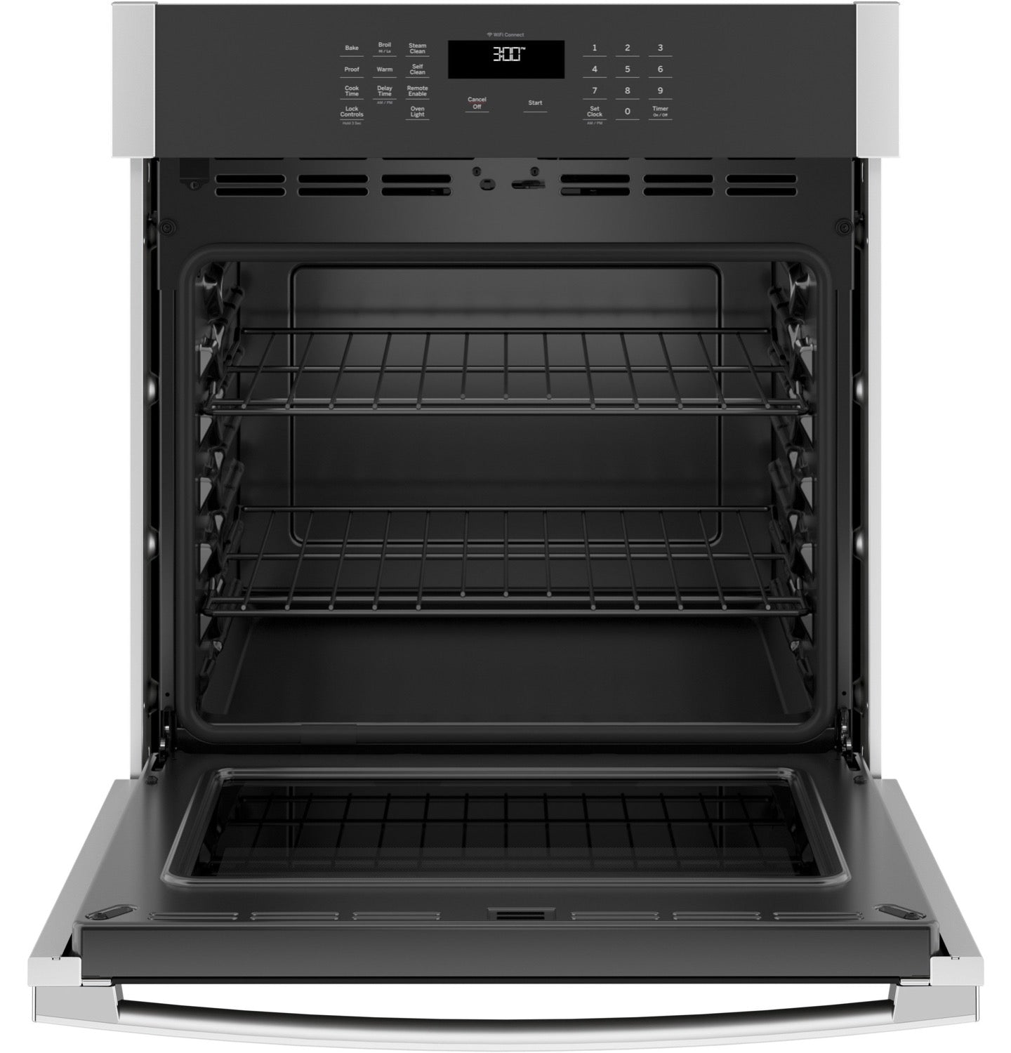 GE Stainless Steel Single Wall Oven (4.3 Cu.Ft.) - JKS3000SNSS