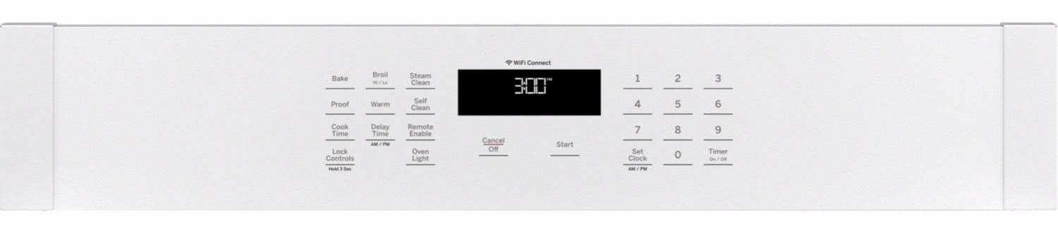 GE White Single Wall Oven (5.0 Cu.Ft.) - JTS3000DNWW