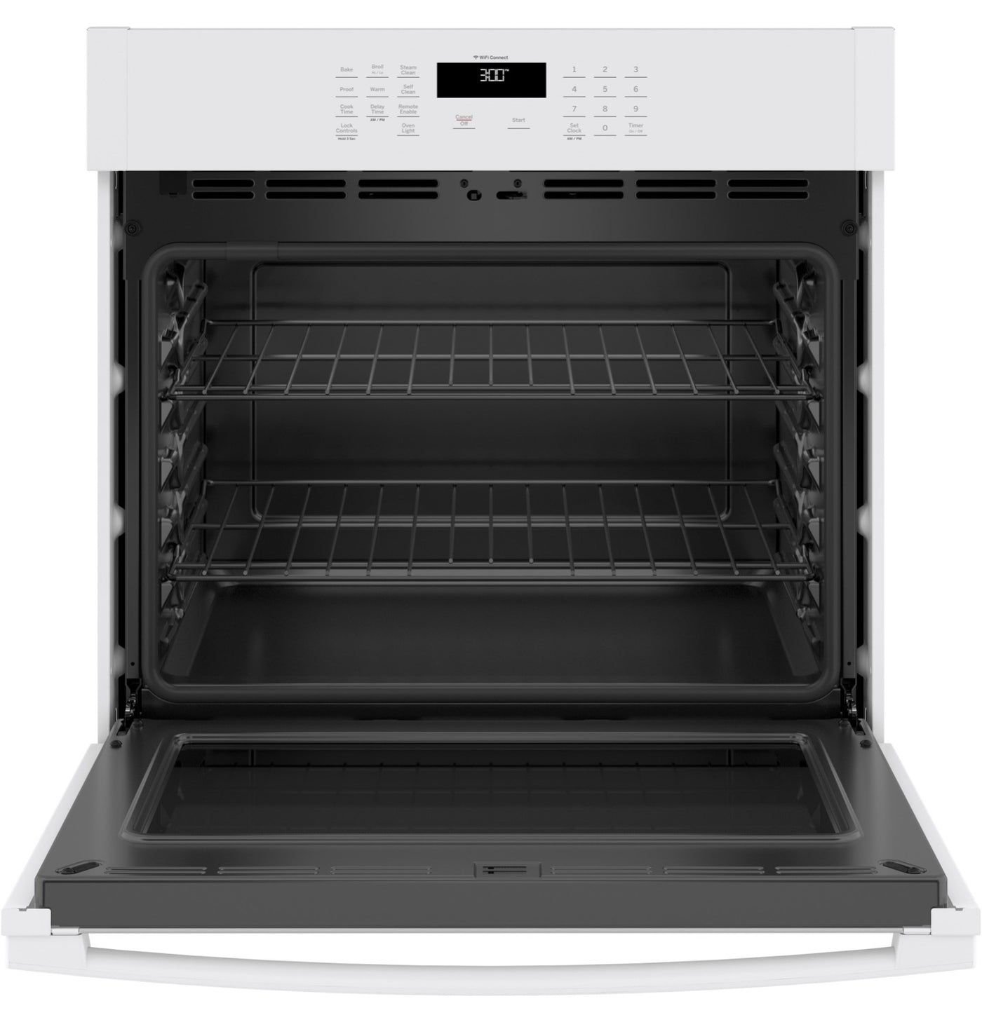 GE White Single Wall Oven (5.0 Cu.Ft.) - JTS3000DNWW