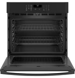 GE Black Single Wall Oven (5.0 Cu.Ft.) - JTS3000DNBB