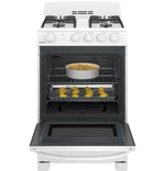 GE 24" White Freestanding Gas Range (2.9 Cu. Ft.) - JCGAS300DMWW