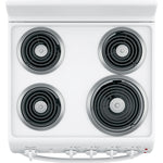 GE 24" White Freestanding Electric Range (2.9 Cu. Ft.) - JCAS300DMWW